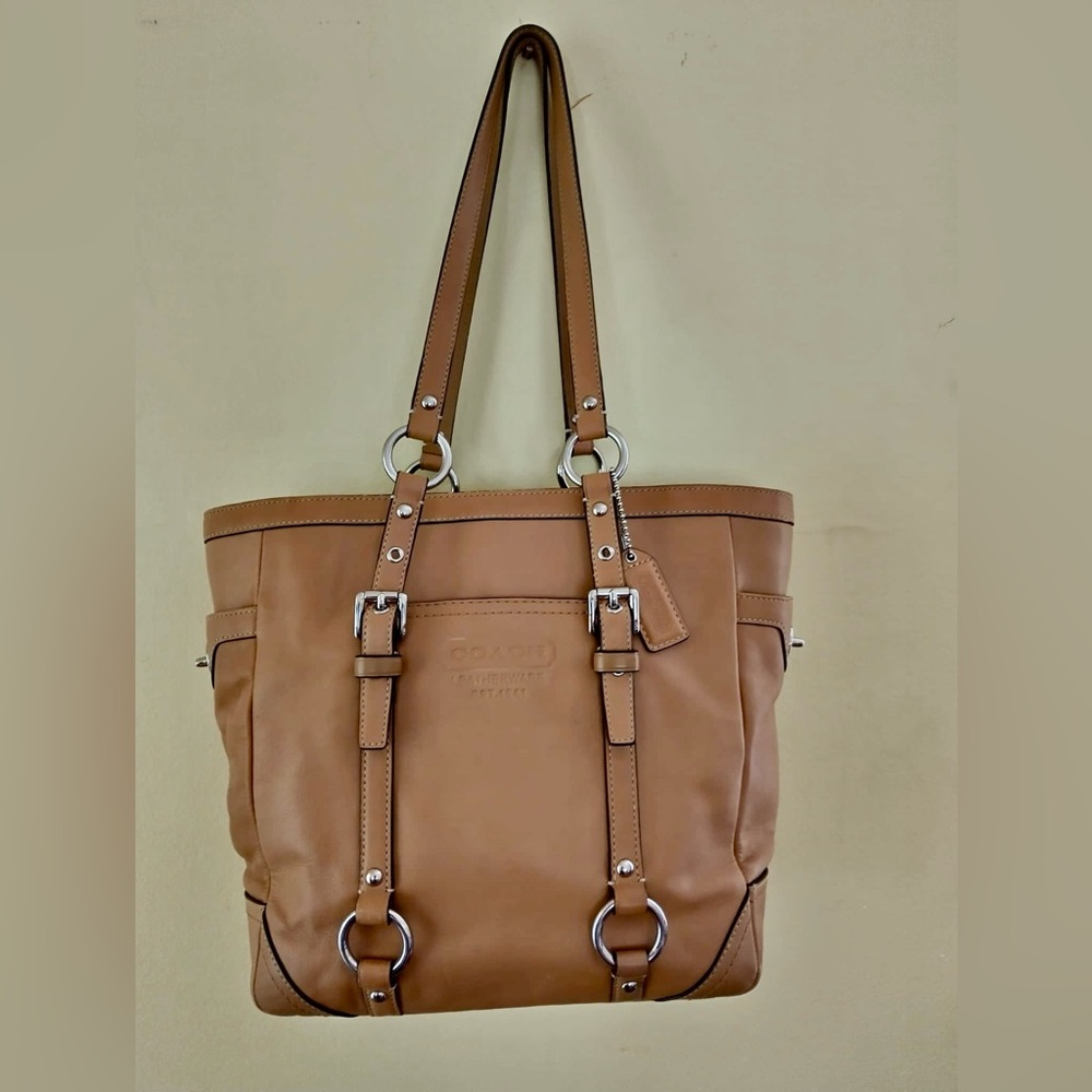 Vintage coach gallery tote